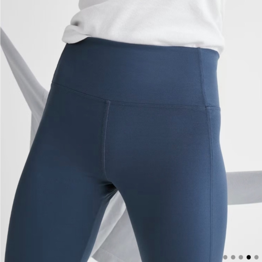 American Giant Navy Blue Leggings